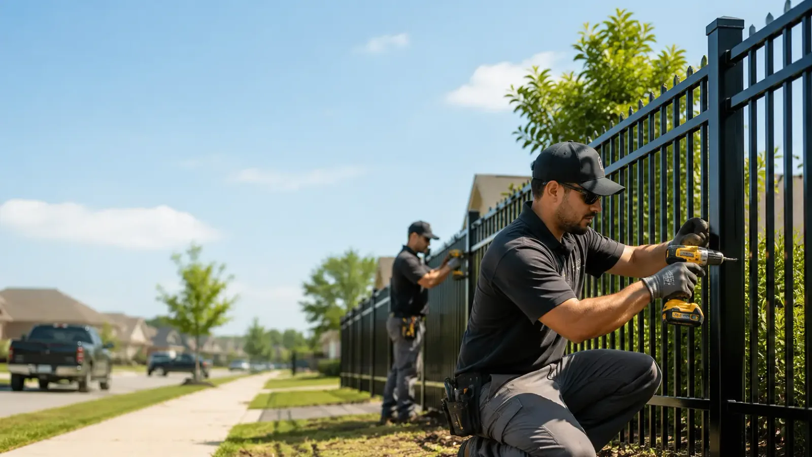 Metal Fence Installation in Clune, PA